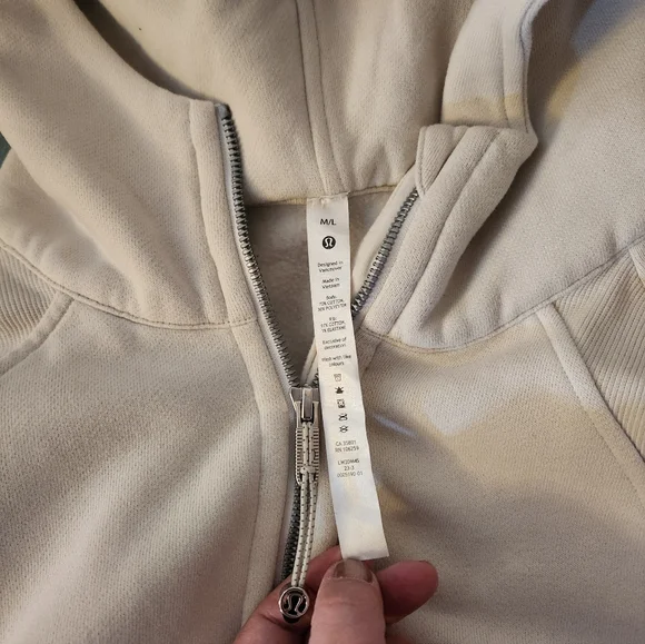Lululemon Oversized Scuba Half Zip Cropped Hoodie - Picture 5 of 6